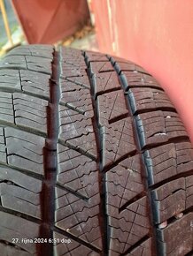 Prodám 4 ks kompletních AL kol 205/50 R17 + zimní pneu - 4