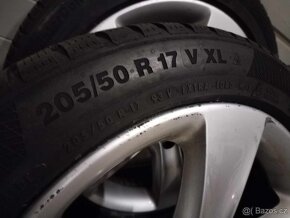 4x zimní originální disky VW Passat CC 5x112 R17 - 4