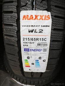 Pneu 215/65 r16 c Maxxis zimní - 4