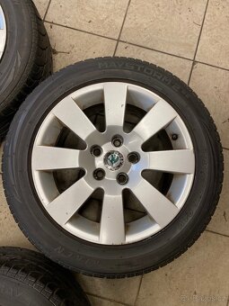 Alu škoda 5x112 r16 letní - 4