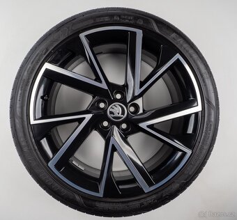 Škoda Scala - Originání 18" alu kola - Letní pneu - 4