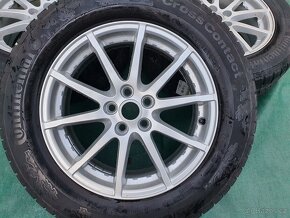 R17" zimní 5x108 7x17 et45 pneu 225/65 r17 80-60% - 4