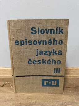 Slovník spisovného jazyka českého I.-IV. 1971 - 4