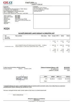 grafická karta GIGABYTE GeForce RTX 4090 GAMING OC 24GB GDDR - 4