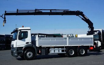 Mercedes-Benz AROCS 2643 - 6x4 - Valník + HR-HIAB 228 E-4 - 4