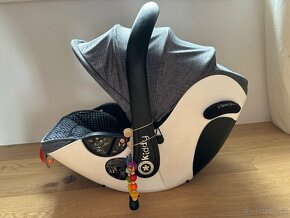 Autosedačka Kiddy i-size isofix 0-12 včetně základny - 4