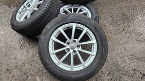 R17" zimní Alu kola 5x112 7,5jx17 et36 pneu 70% - 4