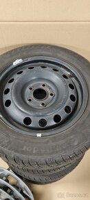 Zimní sada kol 205/60 R16 Kia + poklice + matky - 4