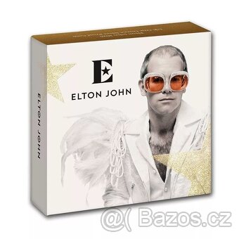 ELTON JOHN Music Legends 1 oz Pure Silver Proof Colored - 4