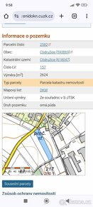 Prodám stavební pozemek v obci Ctidružice, RK nevolat. - 4