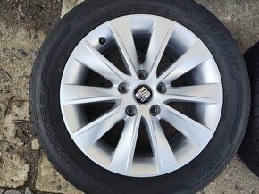 16"letní alu sada 5x112 origo Seat Leon Octavia 3 Golf 7 - 4