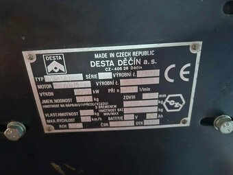 Desta DV-25A, Super stav, pohon LPG, Ježděná pouze uvnitř - 4