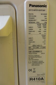 Tepelné čerpadlo Panasonic 5Kw WH- SDF05E3E5 - 4