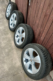 ALU kola originál ŠKODA TRITON, 215/55 R17, 5x112 - 4