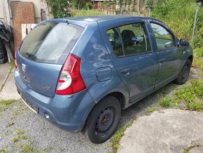 Dacia Sandero rv 08,DOVOZ z Německa bez SPZ - 4