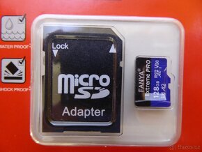 Paměťová karta microSD 128GB s adaptérem - 4