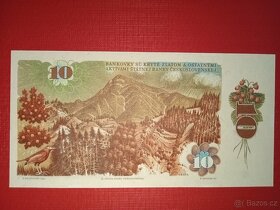 bankovka 10 Kč 1986 UNC - 4