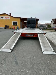 Přívěs na přepravu těžkých aut,dodávek Tijhof - 4