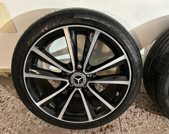 Sada ALU 18" Mercedes-Benz + Continental 225/40/18 - 4