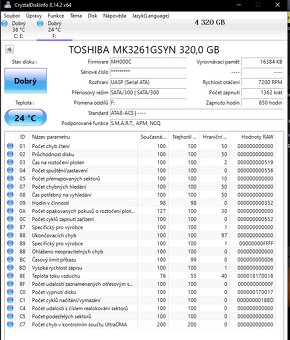 HDD 2,5 320 GB - 4