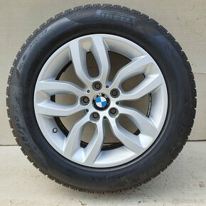 Alu kola BMW X3 F25 17" 5x120,zimní Pirelli 225/60 - 4