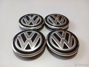 Středové krytky Vw, 65x56mm, nové logo - 4