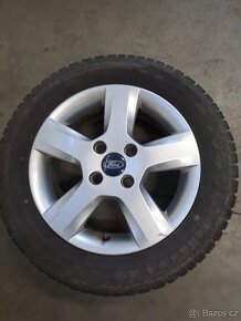 PRODÁM ALU ZIMNÍ SADU KOL 195/60 R15, 4x108 FORD, CITROEN - 4