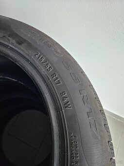 Letní Pirelli 215/55/17 - zánovní - 4