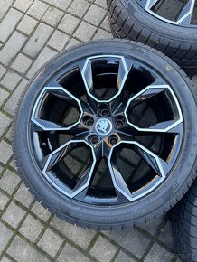 NOVÉ Alu disky X-TREM R18, 5x112 - NOVÉ ZIMNÍ PNEU - 4