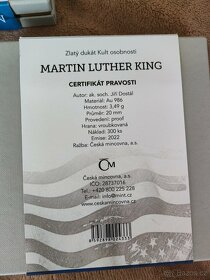 Au dukát Martin Luther King - 4