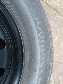 Letní pneu s diskem 185/65 R15 Continental - 4