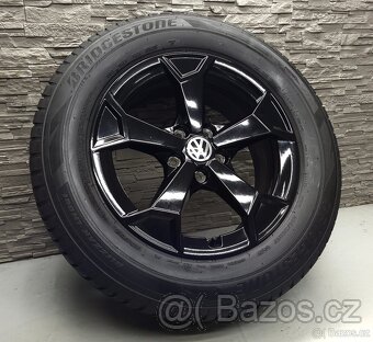 17" Originál AudiQ3 Kodiaq Tiguan 5x112 zimni pneu 6,5-7mm - 4