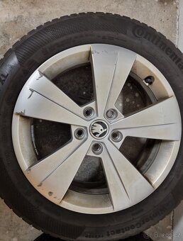 Zimní Alu Škoda Superb 3 Triton Continental 215/55 R17 - 4