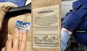 Original "Powderhorn Horse Down"- Leather Jacket/vest - M - 4
