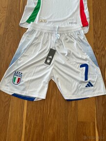 Adidas Italy Away Set 2024 Chiesa #7 - Player Version - 4