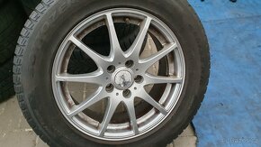 Zimní Sada Alu Kola 5x108 225/55 R16 Dezent - 4