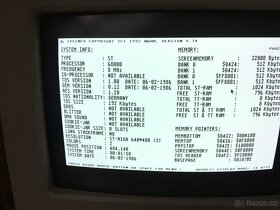 Historický počítač Atari 1040 STF + GoTek Floppy Emulator - 4