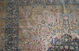 Starý perský koberec KAISERI Turecko, bavlna/hedvábí - 4