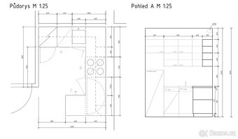 Kuchyňská linka 2 x 2.7 m - 4