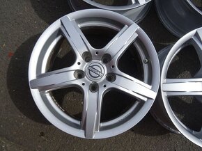 Alu disky Nissan, 16", 5x114.3 , ET 40 , šířka 6,5J - 4