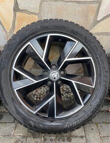 Prodám originální alu kola Škoda TRIGLAV R19 černé - 4