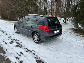 Peugeot 207SW, 1.4 MPI(54 kw), naj. 80 000 km, ČR, 1. maj. - 4