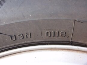 Alu kola Octavia 5x100 R15 s pneu Bridgestone - 4