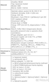 Modul Laser Cu Focalizare Fixa NEJE E80 24W - 4