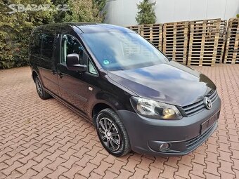 VW Caddy Maxi 2.0TDI, 4x4,webasto,tažné,kamera,serviska,rozv - 4