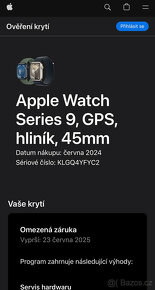 APPLE WATCH series 9 - 45mm – JAKO NOVÉ - ZÁRUKA - 4