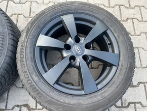 4x al kola 5x114.3 17 + pneu zimní 225/60 R17 - 4