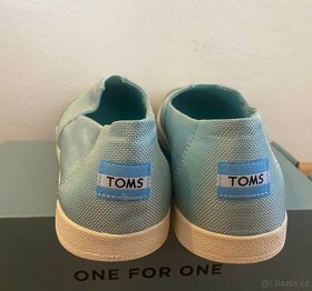 TOMS AVALON Pastel Turquoise vel. 42,5 - nenošené - 4