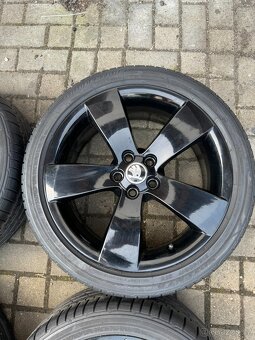 ORIGINAL Alu Škoda KENTAUR R17, 5x100 - TOP STAV - 4