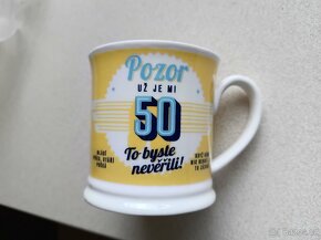 Porcelánový hrnek, hrníček  nový. Druhý k 50 tinám. - 4